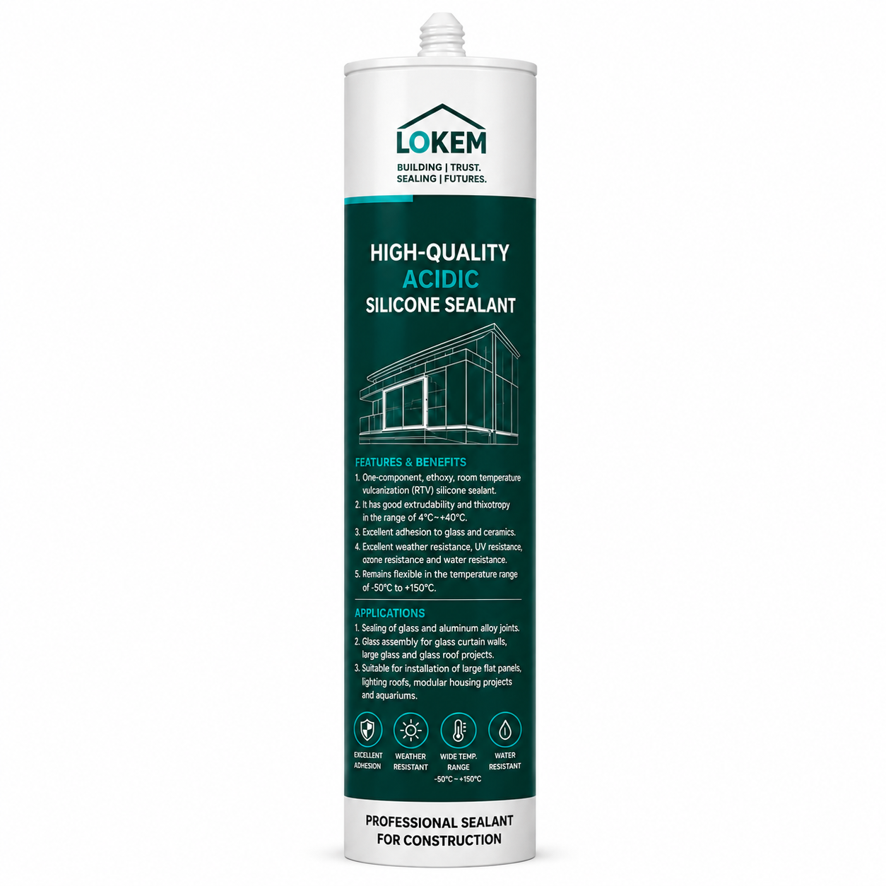 acidic silicone sealant fast cure waterproof general purpose sealant