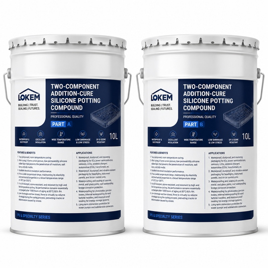 Two-Component Addition-Cure Silicone Potting Compound for Waterproof Electronic Encapsulation, Industrial Protection & Insulation – LOKEM FNS203
