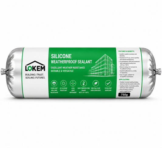 Weatherproof silicone sealant neutral cure flexible waterproof exterior seal
