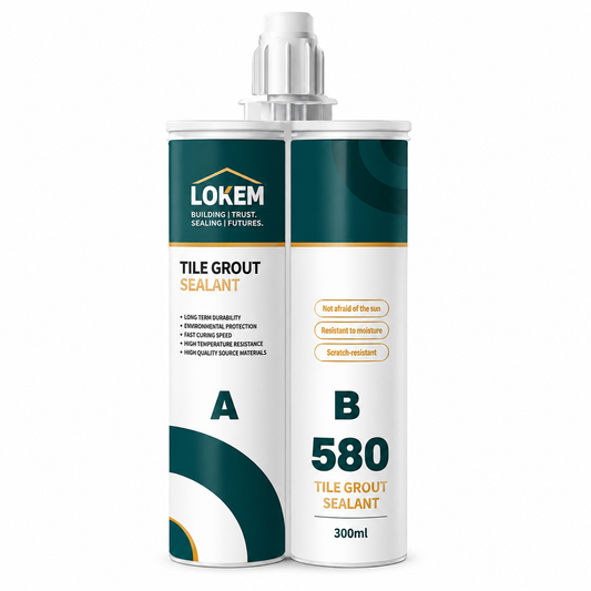 FNS580 epoxy tile grout sealant waterproof mold resistant dual cartridge